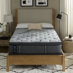 NEW Sealy Posturepedic 14" Medium Euro Pillowtop Mattress - Queen