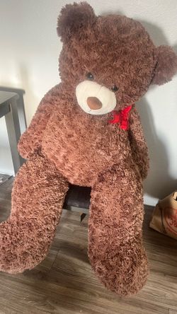 Peluche  grande cafe