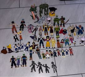 Dragon Ball Z Action Figure Lot 50+ Figures