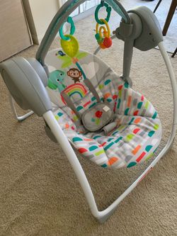 Bright Starts Compact Automatic Baby Swing