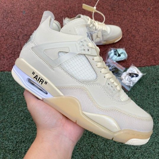 đđ§lđ˛ đĢđđŠlđ˛ đ¨đ§ đG : đđđđ¤đĸđđ¤đŦđđđ Jordan 4 off white sail