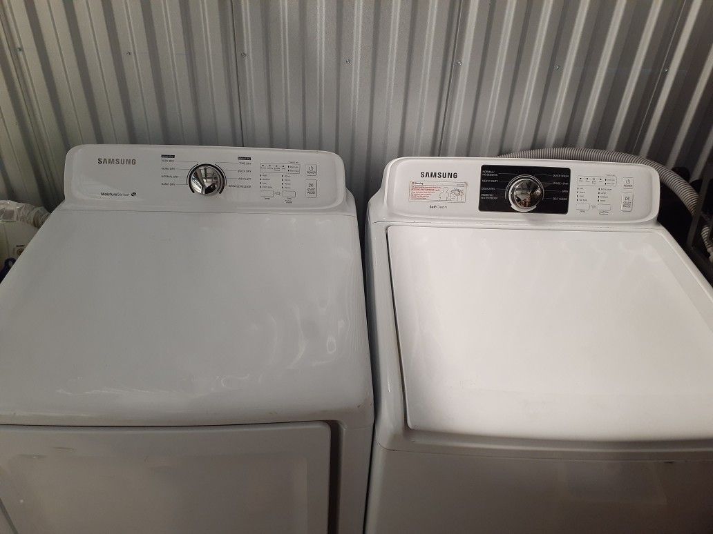 Samsung washer and dryer had for one year