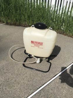 Back Pack Sprayer