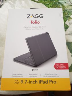 Wireless keyboard and case for ipad pro