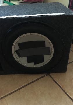 Punch 10 in speaker