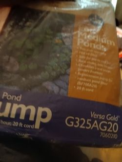 Pond Pump