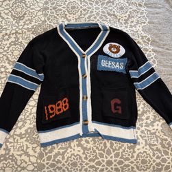 Varsity Knit Cardigan, Men’s M