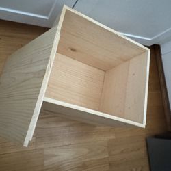 wooden box