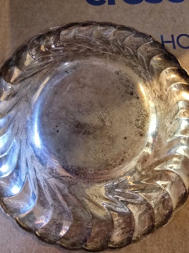 Rodgers And Waverly 3348 Silver Plated Bowl