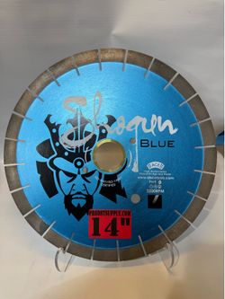 Shogun blue 14 inch diamond bridge saw blade