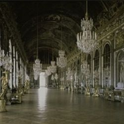 Posterazzi The Hall of Mirrors Interiors Palace of Versailles France Poster