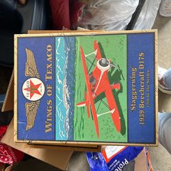 Wings Of Texaco “staggerwing” 1939 Beechcraft D17S 12th Series