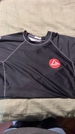 Gracie Barra Black Short Sleeve Rashguard