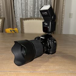 Nikon D750 + Sigma 85mm + 24–120mm + Kit Lens + Flash — Full Photography Bundle