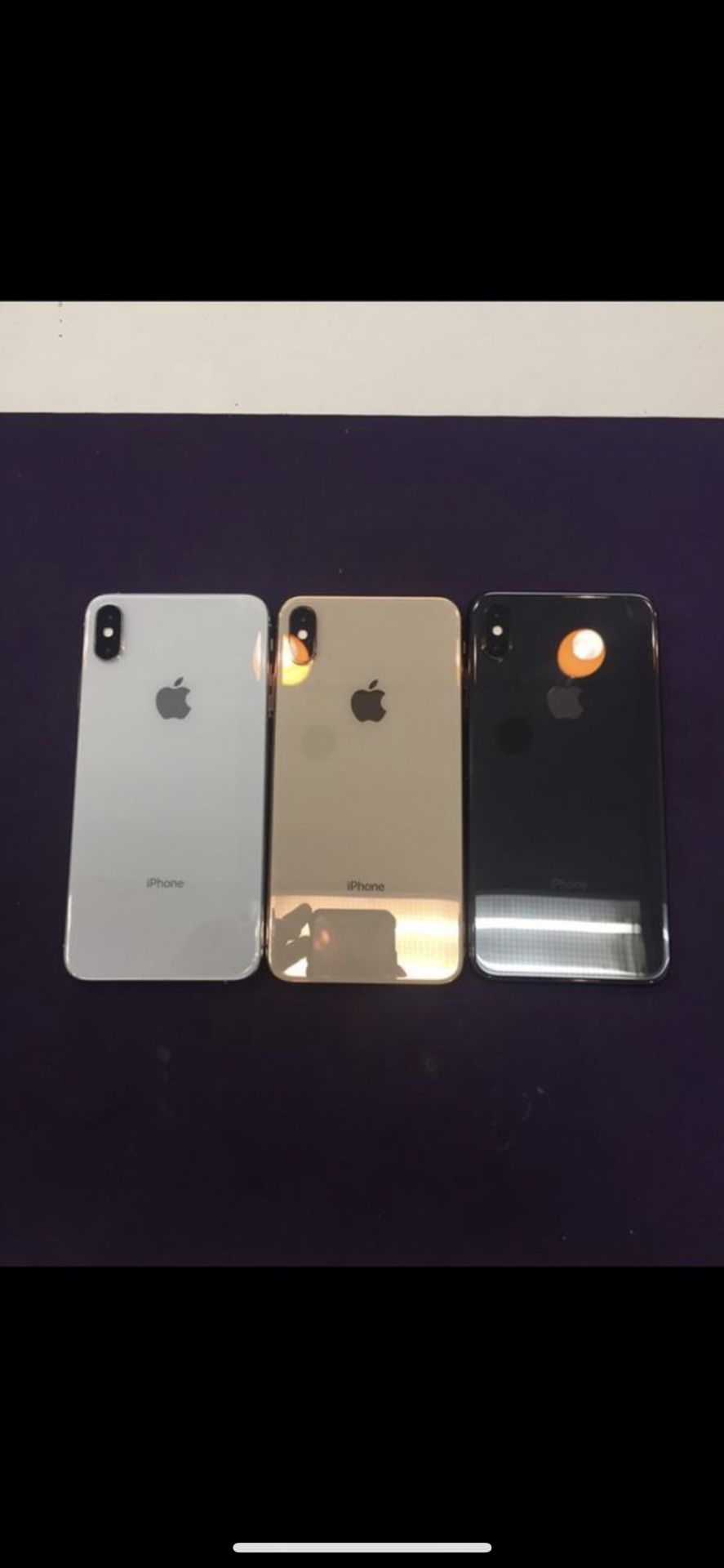 (5) iPhone XS Max T-Mobile / Metro PCS PAID OFF Excellent Condition!!