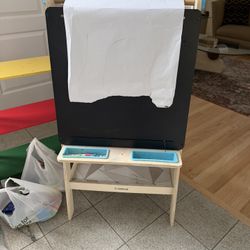 Kids Chalkboard And Whiteboard 