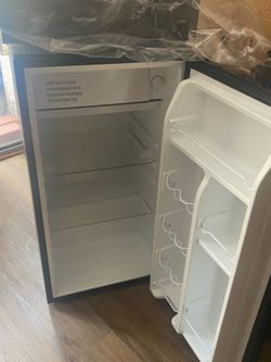 Dorm room refrigerator and microwave
