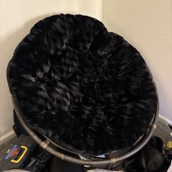 Black Papasan Chair