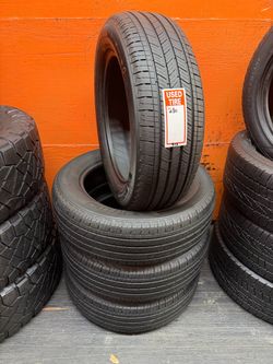 225/60R18 Michelin Primacy A/S High Tread Full Set of 4 Used Tires