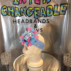 Girls interchangeable headband