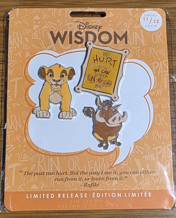 Disney Wisdom Pin Set - Lion King