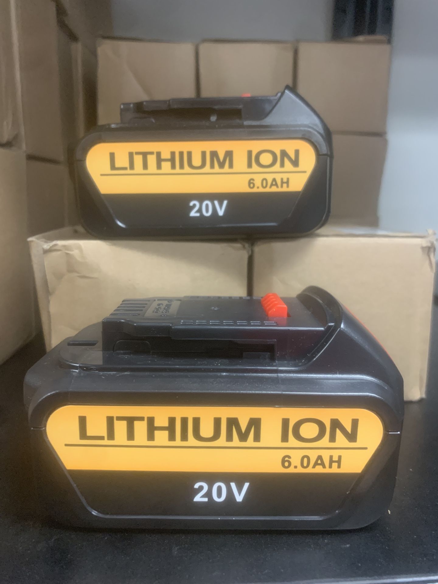 Tool Battery Replacement For Delwat 18V 6ah 2 Pack