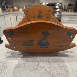 Vintage Doll Cradle