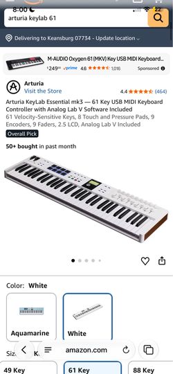 Arturia KeyLab Essential MK3