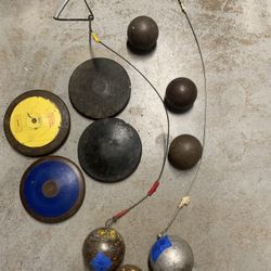 Hammer Throws, Shot Puts, And Discus On