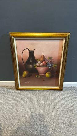 Fruit Bowl Oil Painting - Kitchen - Dining Room