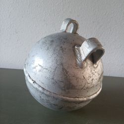 Vintage Aluminum 8" Dia. Deep Sea Fishing Float