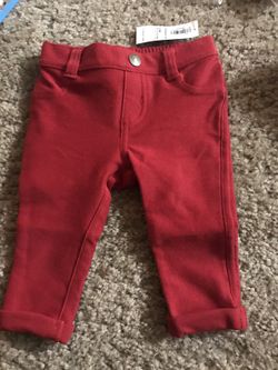 Girls pants 3-6 months