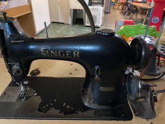Vintage singer sewing machine