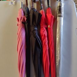 Six New Large Umbrellas $5.00 Each