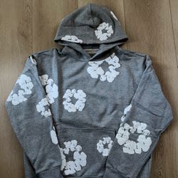 Grey Denim Tears Hoodie Size Large New