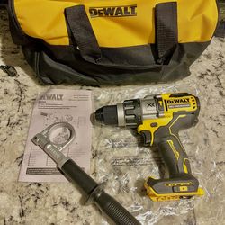 Dewalt Hammer Drill XR Power Detect Tool Only Dewalt With Warranty