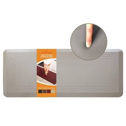 24 x 60 Inch Waterproof Non-Slip Anti-Fatigue Kitchen Mat for Ultimate Comfort Black Brown Grey Coffee