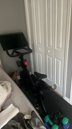 Peloton with shoes