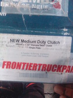 Medium duty clutch
