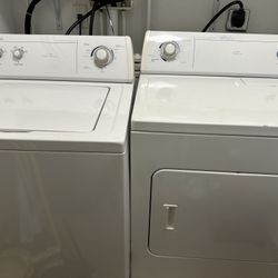 Commercial Quality Washer And Dryer
