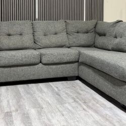 66% OFF  Marleton 2 Piece Sectional with Chaise –  Certified Clean + Free OC Delivery