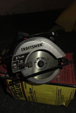 craftsman 7 1/4 inch circular saw