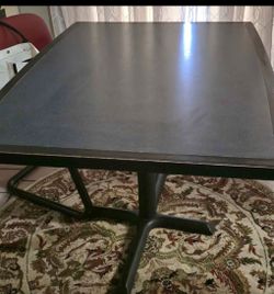 Stone top bar or restaurant table