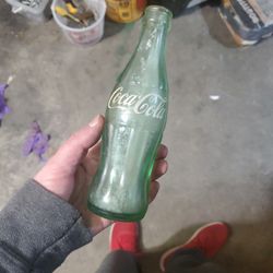 Vintage Glass Coke Bottle Make Offer