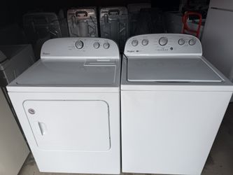 Whirlpool Washer and Electric dryer
