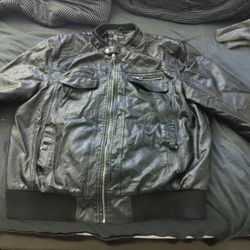 Mark Ecko Leather Jacket 