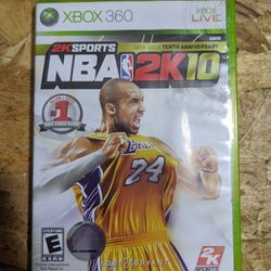 NBA 2K10 Xbox 360