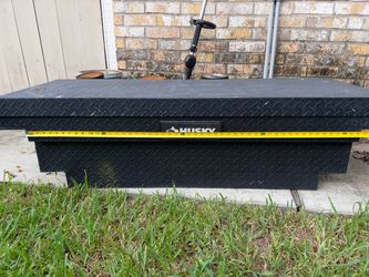 Husky truck tool box black