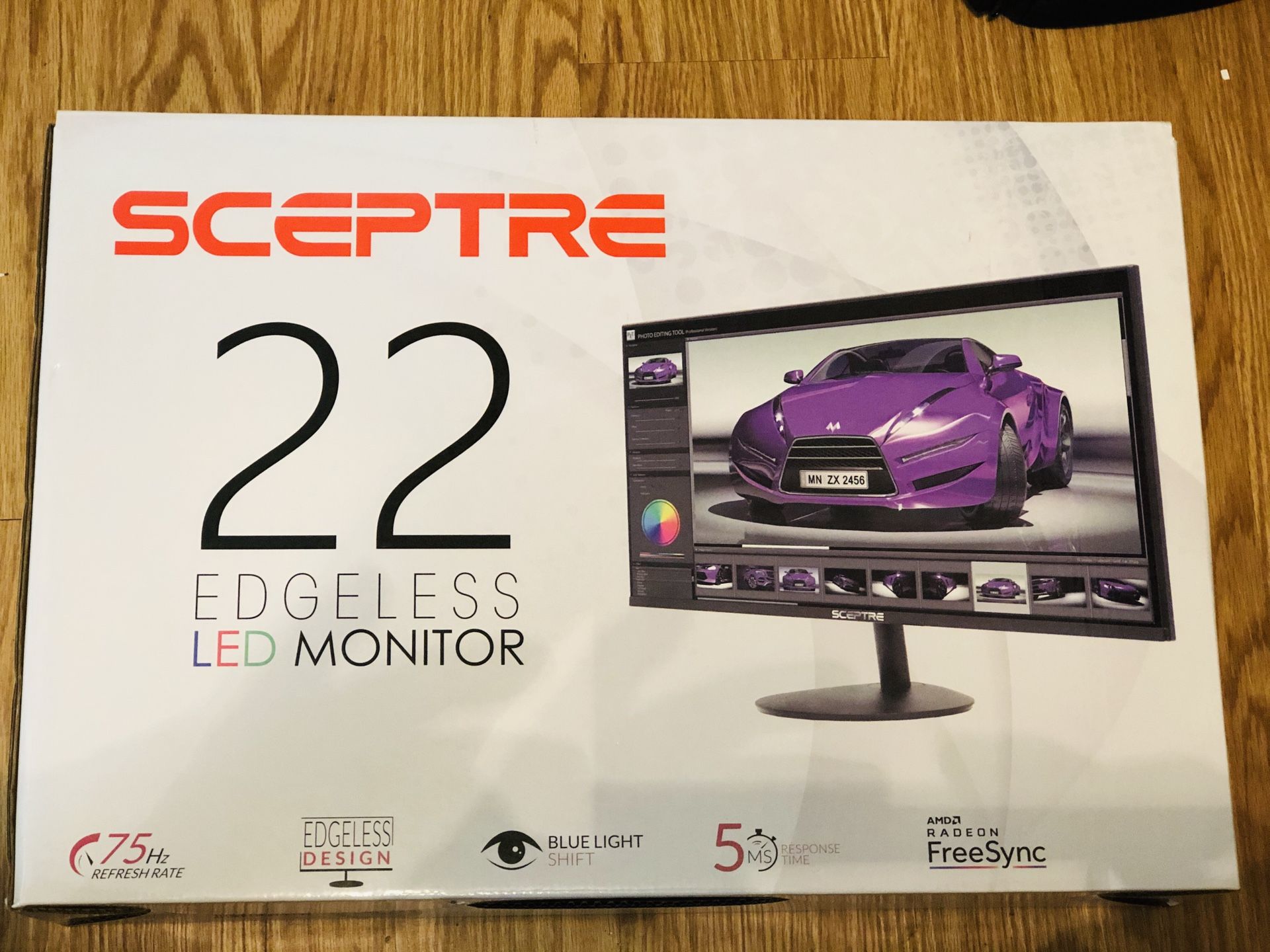 Sceptre 22” Edgeless LED Computer Monitor