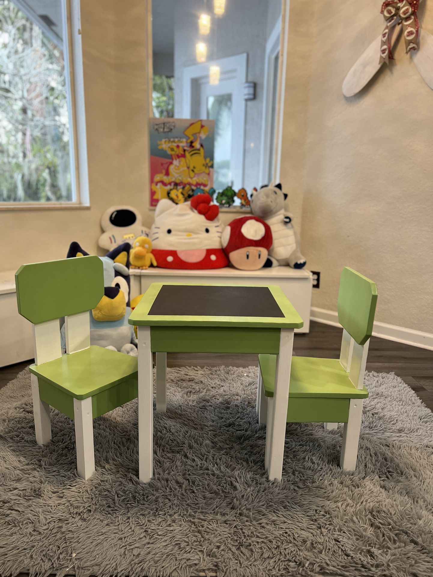 Handmade Kids Table And Chairs